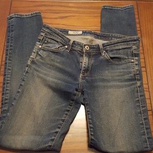 HARDLY WORN AG stilt cigarette skinny jeans